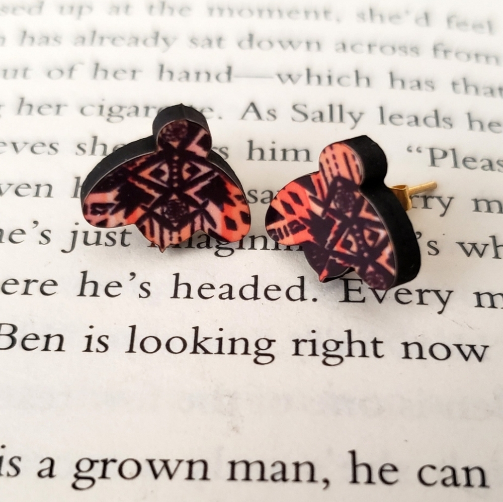 Aztec Bee Earrings
